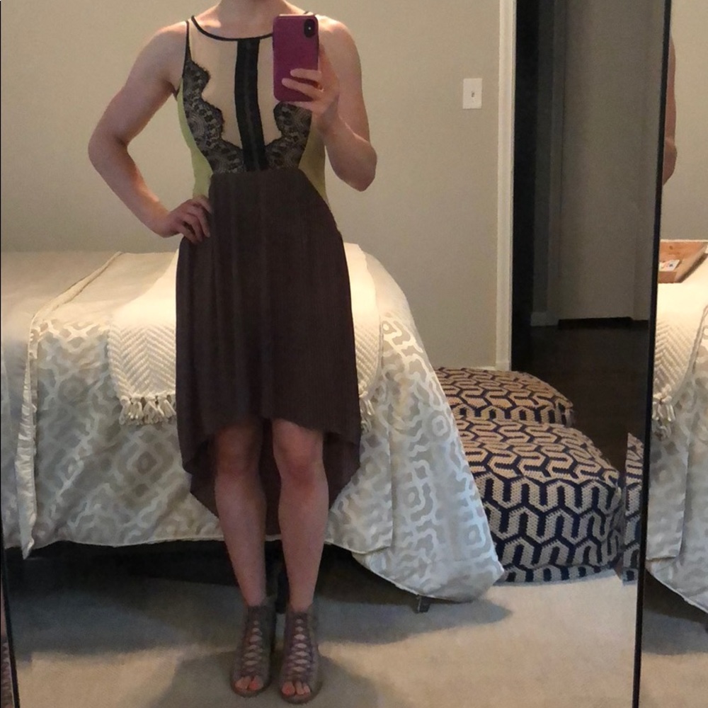Lace High-low dress